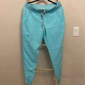 Bright Blue Medium Zamora Figs Jogger Pant